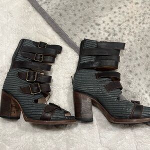 Lightly used freebird booties